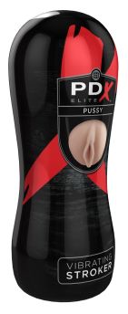 PDX Elite Pussy Vibrating Stroker