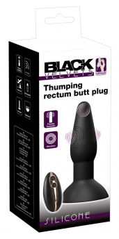 Black Velvets Thumping rectum butt plug