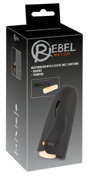 Rebel Masturbator with Sleeve and 2 Functions