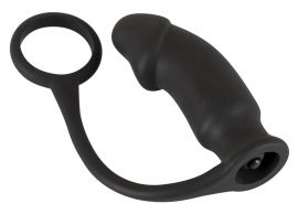 Black Velvets Ring & plug with vibration