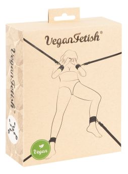 Vegan Fetish Bettfessel-Set