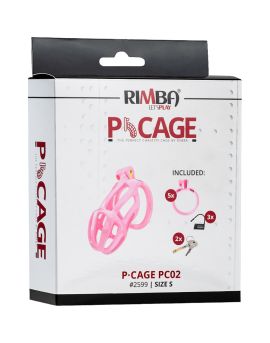 RIMBA PENISKÄFIG P-CAGE PC02 SMALL ROSA