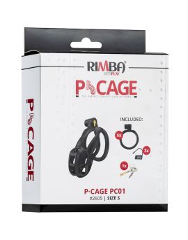 RIMBA PENISKÄFIG P-CAGE PC01 SMALL SCHWARZ