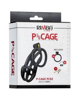 RIMBA PENISKÄFIG P-CAGE PC02 LARGE SCHWARZ