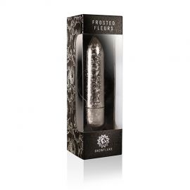 ROCKS OFF VIBRATOR FROSTED SNOWFLAKE SILBER 