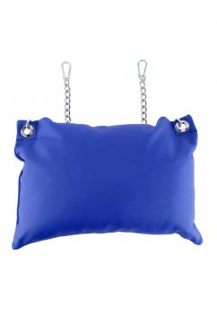 MR. SLING Leather pillow - Blue