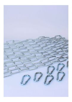 MR. SLING KIT 5 X 120 cm large link chain + 10 carabiners