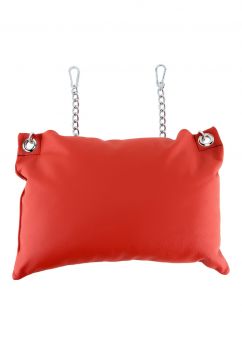 MR. SLING Leather pillow - Red