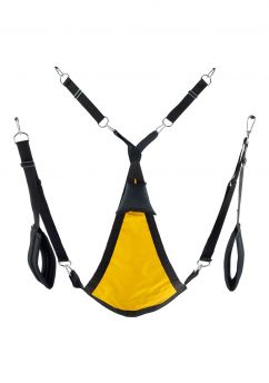 MR. SLING Triangle canvas sling - 3 or 4 points - Full set - Yellow