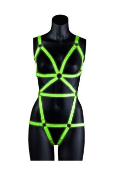 OUCH! GLOW IN THE DARK FULL BODY HARNESS 734