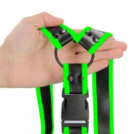 OUCH! GLOW IN THE DARK BUCKLE HARNESS 773