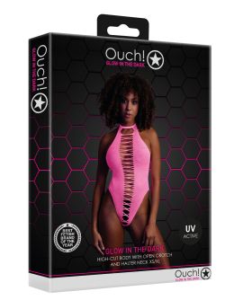 OUCH! GLOW IN THE DARK BODY NEONPINK OS