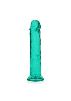 Straight Realistic Dildo Suction Cup - 7'' / 18 - Tur