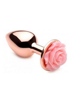 OUCH! ANALPLUG FLOWER GOLD ROSA LARGE